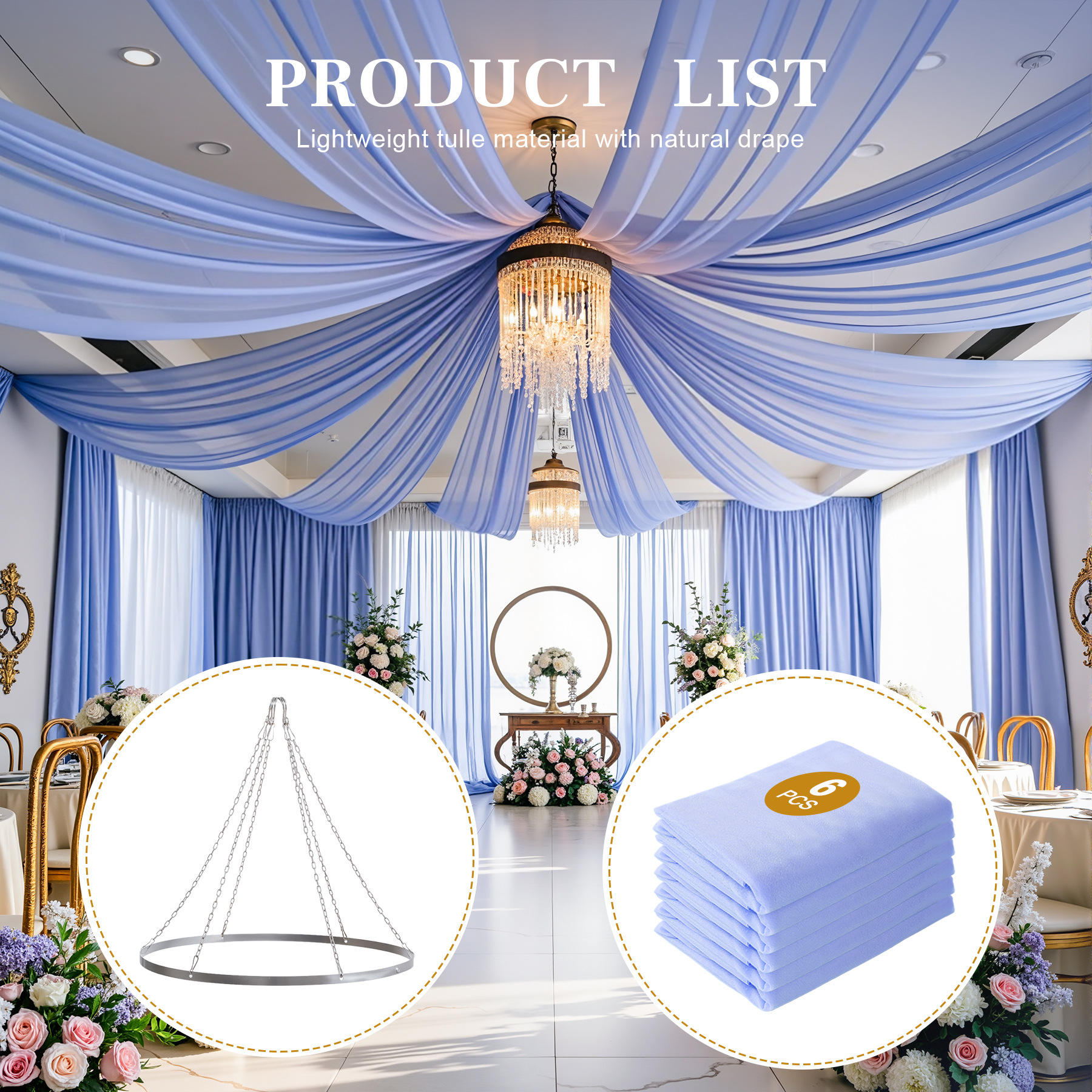 Blue (6 Panels+1 Ring)