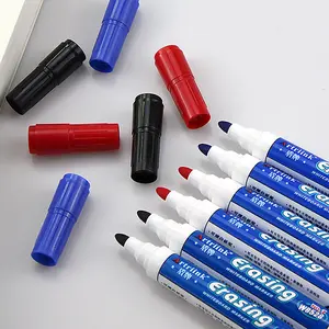 Özel beyaz tahta kalemi fabrika doğrudan satış toksik olmayan kuru silinebilir kalem promosyon beyaz tahta kalemi