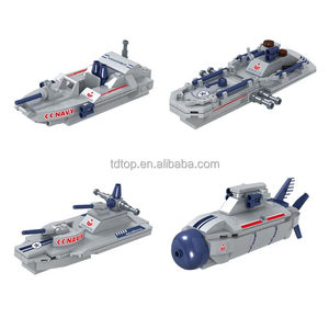 2025 nouveaux jouets de brique 8In1 navire de guerre <span class=keywords><strong>naval</strong></span> Mini jouet de Construction pour garçons Offre Spéciale blocs de construction - Product Image 3