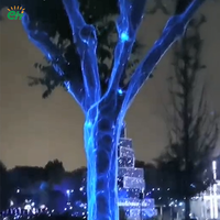 Lumière LED en fibre optique PMMA pour extérieur et intérieur, filet lumineux, IP68 étanche, légère, éclairage latéral, câble pour arbres, décoration de plafond