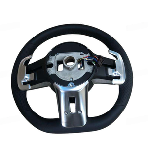 Volant de voiture personnalisé en fibre de carbone pour Benzs AMG W204 G500 G55 G63 <span class=keywords><strong>E200</strong></span> E300 E320 C63S S63, volant en cuir Alcantara - Product Image 6