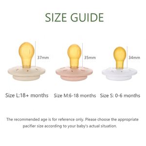 Sucette orthodontique en latex de caoutchouc naturel sans BPA pour bébés de 0 à 12 mois – Vente en gros - Product Image 2
