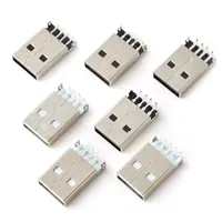 USB Tipe A Konektor Pria, Ponsel Laki-laki Tipe A Konektor Usb Tipe A Laki-laki Arus Tinggi