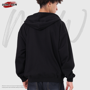 เสื้อโค้ทขนแกะอเมริกันสไตล์ใหม่ หนัก 445 กรัม แบบมีซิปคู่ ทรงหลวม มีฮู้ด สำหรับฤดูใบไม้ร่วง - Product Image 5