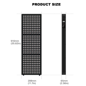 원격 제어 1500W 의료 기기 300pcs LED 전신 패널 630/660/810/830/850nm 적외선 램프 레드 라이트 치료 헤드 IT - Product Image 6