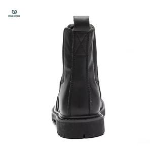 Bottes de sécurité pour hommes en cuir véritable et acier élastique, <span class=keywords><strong>anti</strong></span>-perforation, <span class=keywords><strong>anti</strong></span>-épingle, imperméables, pour travaux lourds - Product Image 4
