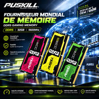 PUSKILL Laptop Gaming Grosir RAM DDR5 Komputer Notebook Kelas Atas RAM Laptop DDR5 Memori SODIMM DDR5