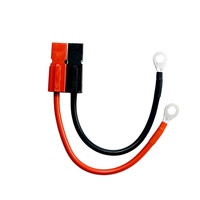Kit de câbles de batterie audio pour voiture avec porte-fusible - Câble d'alimentation rouge et noir pour l'installation d'un amplificateur et d'un caisson de basses - Amélioration 12V pour véhicule