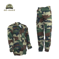 Ensemble uniforme tactique BDU pour homme, tissu en coton Ripstop, tenue de chasse en plein air, tissu sergé 210-220 g/m²