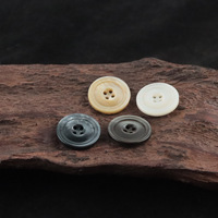 Bouton de couture rond en résine coloré avec dentelle, 4 trous – Grande Vente