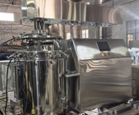 Mezclador Agitador Eléctrico de Acero Inoxidable de 300L para Gelatina, Cosméticos y Aplicaciones Alimentarias con Motor sin Escobillas - Nuevo
