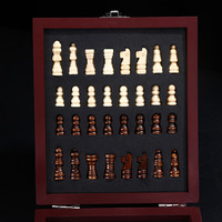 Coffret de luxe en bois HUAJU INDUSTRIAL pour sommelier, avec ouvre-bouteille et plateau à échecs, ensemble cadeau