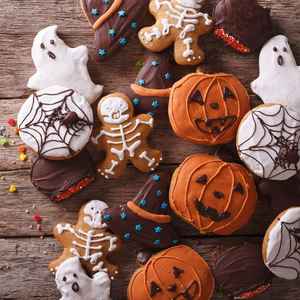 Set di 7 Tagliabiscotti per Halloween in Acciaio Inox, Stampi per Biscotti con Forme di Zucca, Fantasma, Teschio, Pipistrello, Gatto - Product Image 3
