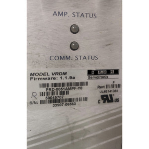 Vrdm PRD-0051AMPF-Y0 servotronix Motion ควบคุม PRD-0051AMPF-Y0 vrdm PRD-0051AMPF-Y0 servotronix ควบคุมการเคลื่อนไหว vrdm - Product Image 3