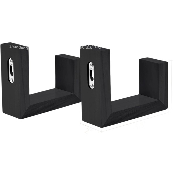 Modern Minimalist Solid Wood Vinyl Record Shelf Wall-mounted Storage Rack Creative Magazine Organizer CD Display Stand No