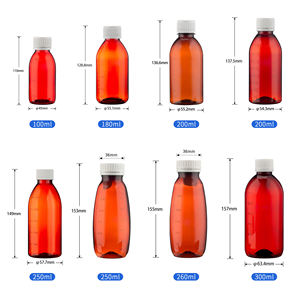 Precio de fábrica de <span class=keywords><strong>100ml</strong></span>, medicina PET, botella de líquido Oral, botella vacía de jarabe para la tos con bucle de seguridad - Product Image 3