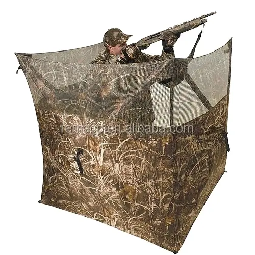 Three Sides Blind Camouflage Caza Caccia Hunting Ground Blind Tent Chasse Foldable Birds Waterfowl Hunting Blind