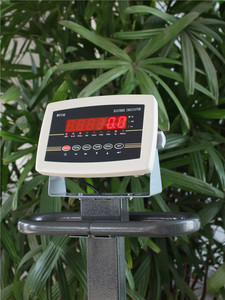 60*80cm 4 바퀴 울타리 500kg 헤비 듀티 전자 플랫폼 무게 규모 가격 - Product Image 6