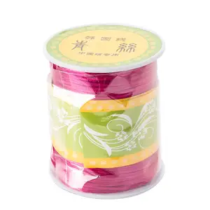 1.5mm Colorful 80 Meters Silk Rope Nylon Cord Polyester Yarn