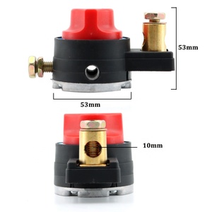 Interrupteur automatique de coupure de batterie 12V 24V 2 pôles pour voiture/camion/bateau, disjoncteur à déconnexion rapide antivol - Product Image 2