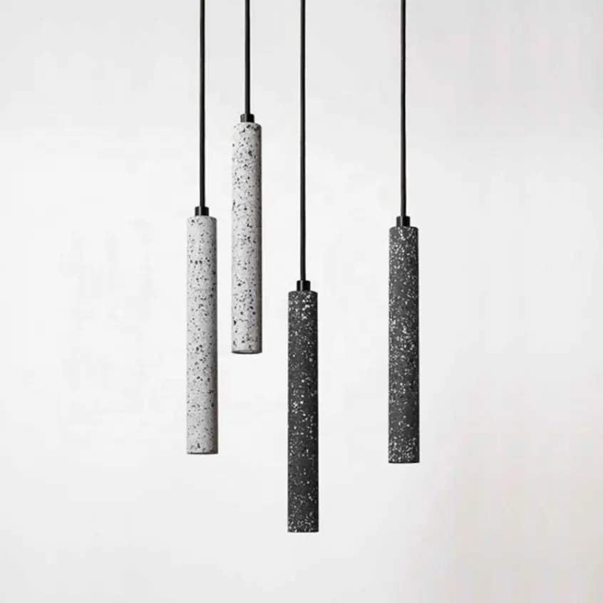 Moderne Beleuchtung Anhänger Lampe Licht Armaturen Anhänger Dekorative Anhänger Licht Beton Neue Design Terrazzo Lampe