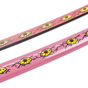 ดาบคาตานะของเล่นลายอนิเมะญี่ปุ่น Demon Slayer Kokushibo ขนาด 45 ซม. พร้อมใบมีดสแตนเลส - Product Image 6