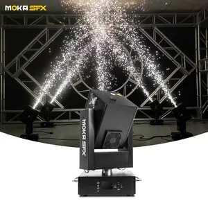 MOKA SFX hareketli kafa soğuk kıvılcım makinesi DJ düğün olaylar Sparklar havai fişek makinesi