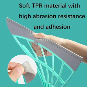 <span class=keywords><strong>Balai</strong></span> magique multifonction 2 en 1 extensible en caoutchouc et silicone en acier inoxydable - Product Image 5