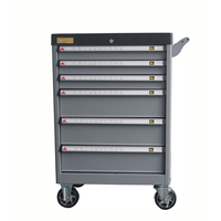 Chariot de rangement à 6 tiroirs JMST Js-6006 CE en acier laminé à froid avec revêtement électrostatique et glissières amorties, 201 pièces OEM