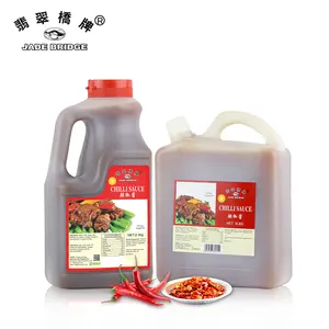 Industrie alimentaire poudre de piment pâte de piment vente en gros Jade Bridge 500 g Sauce Chili pour les supermarchés