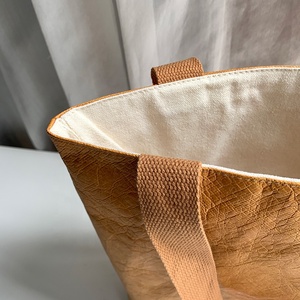 ถุงผ้าแคนวาส Tyvek แบบใช้ซ้ำได้ถุงช้อปปิ้งทำจากกระดาษ TYVEK กันน้ำสำหรับร้านขายของชำ - Product Image 6