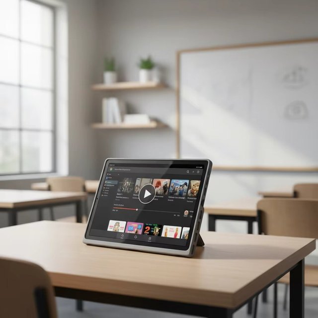 10.95 Inch Smart Classroom Tablet Android 16 with Kickstand GMS 4G LTE Digital Learning Device for Students & Schools