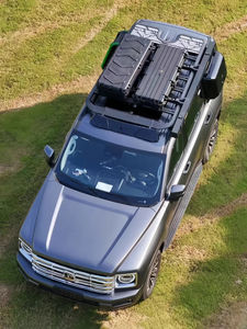 Pour réservoir 300/400/500 90L boîte d'équipement <span class=keywords><strong>de</strong></span> <span class=keywords><strong>toit</strong></span> d'extension extérieure bagages à dégagement <span class=keywords><strong>rapide</strong></span>-ABS antidéflagrant sport reconstruit tout-terrain - Product Image 4