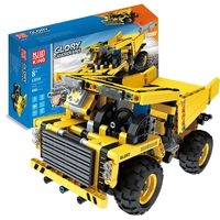 Moule roi 13016 RC Mini télécommande camion véhicule blocs de construction RC briques tracteur blocs ensemble pour garçons enfants
