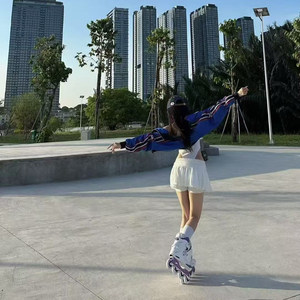 Patins <span class=keywords><strong>à</strong></span> roulettes professionnels OEM pour adultes, <span class=keywords><strong>à</strong></span> coque rigide, avec soutien de cheville élevé, pour la pratique urbaine, en extérieur et le fitness - Product Image 4