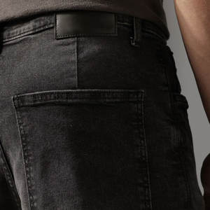 Proveedor Directo, <span class=keywords><strong>Jeans</strong></span> de Mezclilla de Pierna Ancha Personalizados para <span class=keywords><strong>Hombre</strong></span>, Estilo Vintage Desgastado, Pantalones de Mezclilla Hip Hop para <span class=keywords><strong>Hombre</strong></span> - Product Image 4