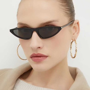 Gafas de Sol Cat-Eye Triangulares de Montura Completa, Nuevo Estilo 2025, Protección UV400, Personalizadas al Estilo Europeo/Americano para Mujer, Inspiradas en <span class=keywords><strong>Instagram</strong></span> - Product Image 2