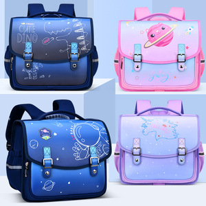 Cartoon <b>Backpack</b> For Boys One Piece Full Open Horizontal Style Breathable Waterproof <b>School</b> Bag Grades 1 3 6 - Product Image 1