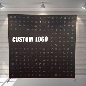 Custom Tension Fabric Display for Trade Show Tradeshow Exhibition Booth Display Tension Fabric Pipe and Drape <b>Backdrop</b> <b>Stand</b> - Product Image 1
