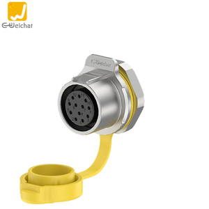 ई-वेसीघाट जलरोधी बिजली कनेक्टर EW-LP20 चार-छेद फ्लैंज वेल्डिंग विमानन प्लग और सॉकेट - Product Image 4