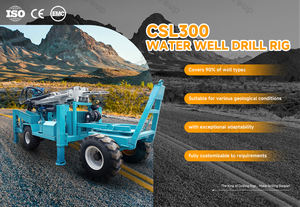 เครื่องเจาะบ่อน้ำลึกไฮดรอลิกลึก1000ม. 300 CS300 350 600 800อุปกรณ์น้ำพร้อมปั๊มเป็นส่วนประกอบหลัก - Product Image 5