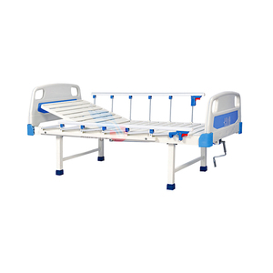 Semifowler-cama de hospital de una función, manual, con ruedas de 125mm - Product Image 2