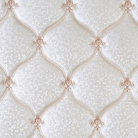 Kulit Sintetis PVC Bordir Berlapis Kain Vinyl Penutup Jok Mobil Alas Lantai Sofa Sandaran Tahan Air