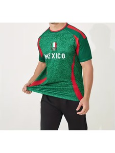 Las camisetas de fútbol son fabricadas en una fábrica mexicana y se pueden personalizar.F10 - Product Image 2