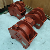 Mini-treuil hydraulique télécommandé de petite capacité avec moteur orbital pour machine de forage, grue, exploitation minière et levage maritime
