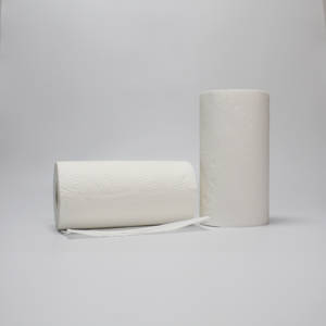 キッチンペーパータオル 大容量ロール 簡単清掃 使い捨てウェーブオム 100%バージンパルプ 2枚重ね ソフト 1000g入り カスタム - Product Image 6