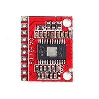 Carte d'amplificateur de puissance numérique 50W+50W DC 5V 12V 24V Module audio stéréo double canal TDA3116D2 Classe D Rail DIN 36dB