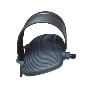 Pédales <span class=keywords><strong>de</strong></span> vélo d'exercice d'intérieur Shinesoon en PVC avec <span class=keywords><strong>sangle</strong></span>, roulement à billes 9/16'', antidérapantes, en plastique durable, noires - Ventes Flash - Product Image 2