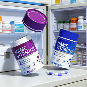 หลอดกระดาษบรรจุยาแบบกันน้ำคุณภาพสูง หลอดกระดาษเคลือบสำหรับบรรจุแคปซูลยาและผลิตภัณฑ์ยาแบบกำหนดเองได้ - Product Image 1