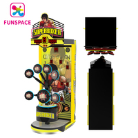 Machine de boxe musicale électronique mini, modèle explosif et économique, pour centre de divertissement sportif